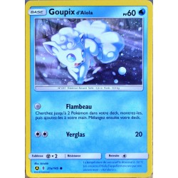 carte Pokémon 21a/145 Goupix d'Alola 60 PV - HOLO Promo NEUF FR 