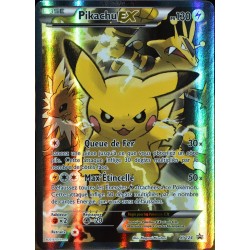 carte Pokémon XY124 Pikachu EX 130 PV - FULL ART Promo NEUF FR 