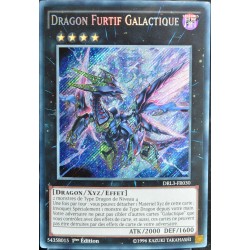 carte YU-GI-OH DRL3-FR030 Dragon Furtif Galactique (Galaxy Stealth Dragon) - Secret Rare NEUF FR 