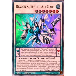 carte YU-GI-OH DUDE-FR011 Dragon Rapide de l'Aile Claire (Clear Wing Fast Dragon) - Ultra Rare NEUF FR 