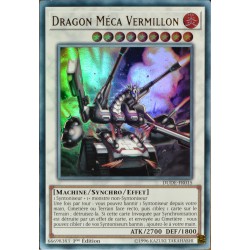 carte YU-GI-OH DUDE-FR015 Dragon Méca Vermillon (Vermillion Dragon Mech) - Ultra Rare NEUF FR 