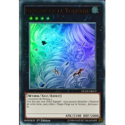 carte YU-GI-OH DUDE-FR019 Dragon de la Tornade (Tornado Dragon) - Ultra Rare NEUF FR 