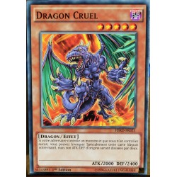 carte YU-GI-OH HSRD-FR021 Dragon Cruel (Vice Dragon) - Commune NEUF FR 