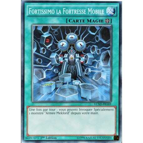 carte YU-GI-OH LC5D-FR169 Fortissimo la Fortresse Mobile (Fortissimo the Mobile Fortress) - Commune NEUF FR 