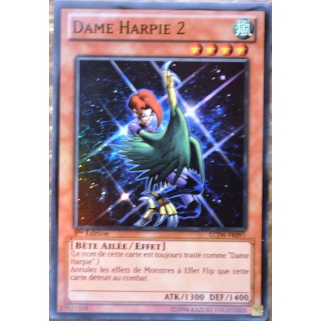 carte YU-GI-OH LCJW-FR091 Dame Harpie 2 (Harpie Lady 2) - Super Rare NEUF FR 