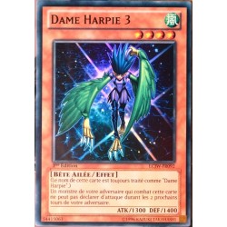 carte YU-GI-OH LCJW-FR092 Dame Harpie 3 (Harpie Lady 3) - Super Rare NEUF FR 