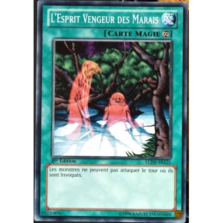 carte YU-GI-OH LCJW-FR125 L'esprit Vengeur Des Marais (Vengeful Bog Spirit) - Commune NEUF FR 