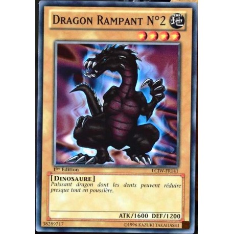 carte YU-GI-OH LCJW-FR141 Dragon Rampant N°2 (Crawling Dragon #2) - Commune NEUF FR 