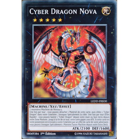 carte YU-GI-OH LEDD-FRB30 Cyber Dragon Nova Commune NEUF FR 