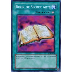 carte YU-GI-OH LOB-E034 Book of Secret Arts Short Print NEUF FR 