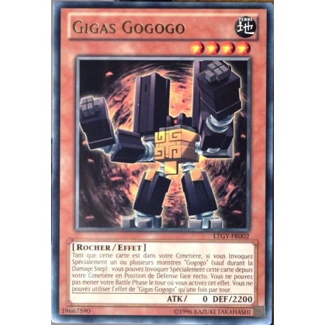 carte YU-GI-OH LTGY-FR002 Gigas Gogogo (Gogogo Gigas) - Rare NEUF FR 