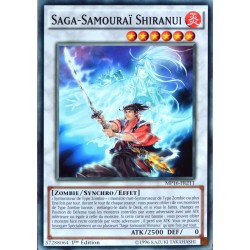 carte YU-GI-OH MP16-FR211 Saga-Samouraï Shiranui (Shiranui Samuraisaga) - Commune NEUF FR 
