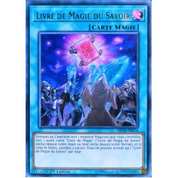 carte YU-GI-OH MP18-FR076 Livre de Magie du Savoir Ultra Rare NEUF FR 
