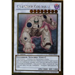 carte YU-GI-OH PGLD-FR043 Guerrier Colossal (Colossal Fighter) - Gold Rare NEUF FR 