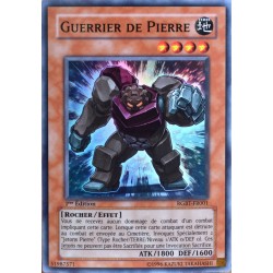 carte YU-GI-OH RGBT-FR001 Guerrier De Pierre (Rockstone Warrior) - Super Rare NEUF FR 