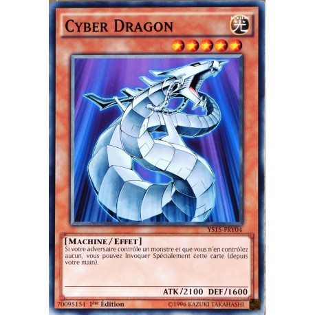 carte YU-GI-OH YS15-FRY04 Cyber Dragon (Cyber Dragon) - Commune NEUF FR 
