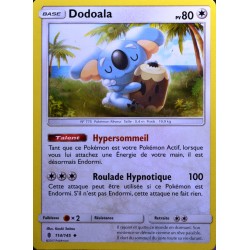 carte Pokémon 114/145 Dodoala 80 PV SL2 - Soleil et Lune - Gardiens Ascendants NEUF FR 