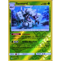 carte Pokémon 9/145 Sarmuraï 130 PV - HOLO REVERSE SL2 - Soleil et Lune - Gardiens Ascendants NEUF FR 