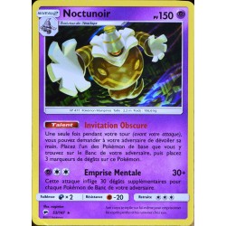 carte Pokémon 53/147 Noctunoir 150 PV - HOLO SL3 - Soleil et Lune - Ombres Ardentes NEUF FR 