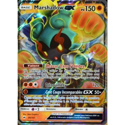 carte Pokémon 80/147 Marshadow GX 150 PV - REVERSE SL3 - Soleil et Lune - Ombres Ardentes NEUF FR 