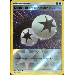 carte Pokémon 69/73 Double Énergie Incolore - REVERSE SL3.5 Légendes Brillantes NEUF FR 