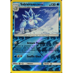 carte Pokémon 29/156 Sablaireau d'Alola - REVERSE SL5 - Soleil et Lune - Ultra Prisme NEUF FR 