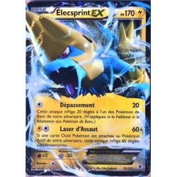 carte Pokémon 23/119 Elecsprint EX 170 PV ULTRA RARE Vigueur spectrale NEUF FR 