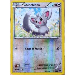 carte Pokémon 87/124 Chinchidou 50 PV - REVERSE XY - Impact des Destins NEUF FR