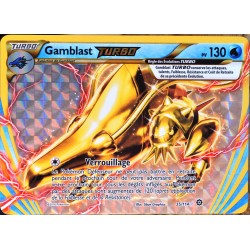 carte Pokémon 35/114 Gamblast Turbo 130 PV - TURBO XY - Offensive Vapeur NEUF FR 