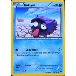 carte Pokémon 22/122 Kokiyas 60 PV XY - Rupture Turbo NEUF FR 