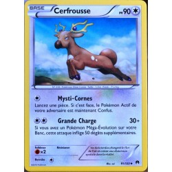 carte Pokémon 91/122 Cerfrousse 90 PV XY - Rupture Turbo NEUF FR 