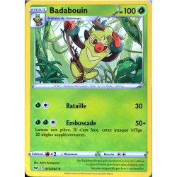 carte Pokémon 013/202 Badabouin 100 PV EB01 - Epée et Bouclier 1 NEUF FR 