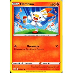 carte Pokémon 030/202 Flambino 60 PV EB01 - Epée et Bouclier 1 NEUF FR 