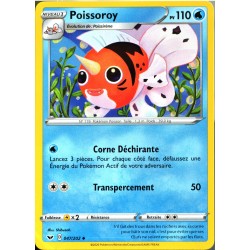 carte Pokémon 047/202 Poissoroy 110 PV EB01 - Epée et Bouclier 1 NEUF FR 