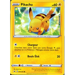 carte Pokémon 065/202 Pikachu 60 PV EB01 - Epée et Bouclier 1 NEUF FR 