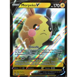 carte Pokémon 079/202 Morpeko V EB01 - Epée et Bouclier 1 NEUF FR 