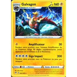 carte Pokémon 065/189 Galvagon EB03 - Epée et Bouclier - Ténèbres Embrasées NEUF FR 