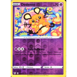 carte Pokémon 078/189 Dedenne - Reverse EB03 - Epée et Bouclier - Ténèbres Embrasées NEUF FR 