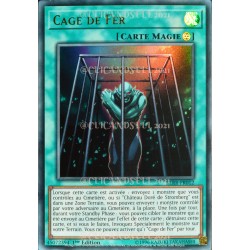 carte YU-GI-OH BLRR-FR012 Cage de Fer (Iron Cage) - Ultra Rare NEUF FR 
