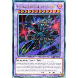 carte YU-GI-OH BLRR-FR040 Shura, l'Étoile de Combat (Shura the Combat Star) - Ultra Rare NEUF FR 