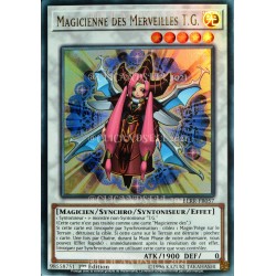carte YU-GI-OH BLRR-FR057 Magicienne Des Merveilles T.G. (T.G. Wonder Magician) - Ultra Rare NEUF FR 