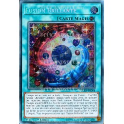 carte YU-GI-OH BLRR-FR064 Fusion Brillante (Brilliant Fusion) - Secret Rare NEUF FR 