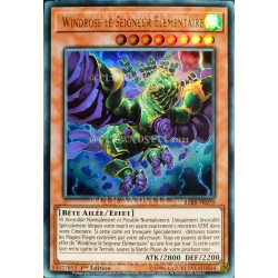 carte YU-GI-OH BLRR-FR070 Windrose Le Seigneur Élémentaire (Windrose the Elemental Lord) - Ultra Rare NEUF FR 