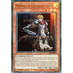 carte YU-GI-OH BLRR-FR071 Medraut Le Chevalier Noble (Noble Knight Medraut) - Ultra Rare NEUF FR 