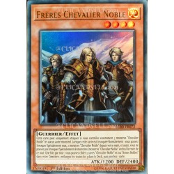 carte YU-GI-OH BLRR-FR072 Frères Chevalier Noble (Noble Knight Brothers) - Ultra Rare NEUF FR 