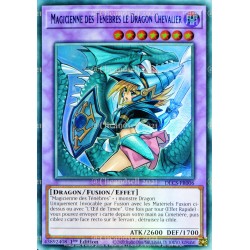carte YU-GI-OH DLCS-FR006-B Magicienne des Ténèbres le Dragon Chevalier - Bleu Ultra Rare NEUF FR 
