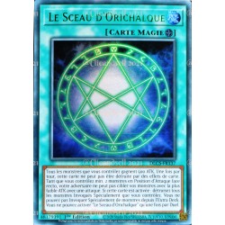 carte YU-GI-OH DLCS-FR137 Le Sceau d'Orichalque - Vert Ultra Rare NEUF FR
