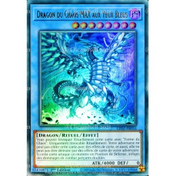 carte YU-GI-OH LDS2-FR016 Dragon du Chaos MAX aux Yeux Bleus - Vert NEUF FR 