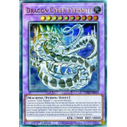 carte YU-GI-OH LDS2-FR033 Dragon Cyber Éternité - Violet NEUF FR 