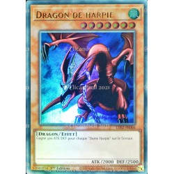 carte YU-GI-OH LDS2-FR066 Dragon de harpie - Doré NEUF FR 